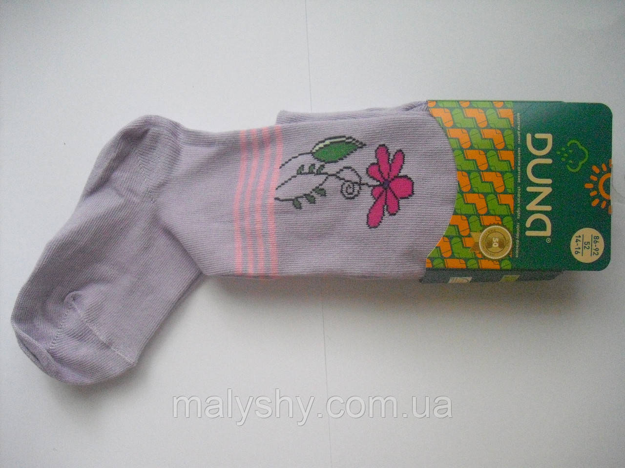 Колготки дитячі демісезонні 86-92 ТМ "Дюна" 4в439-1802-бузковий