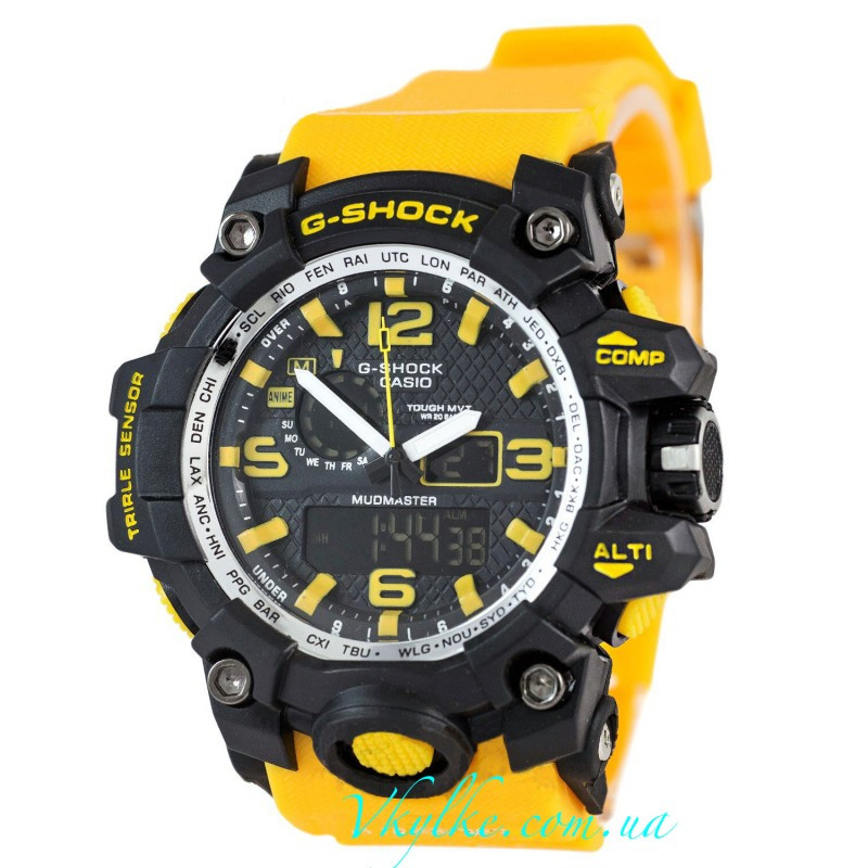 Спортивні годинник Casio G-Shock GWG-1000 жовтий
