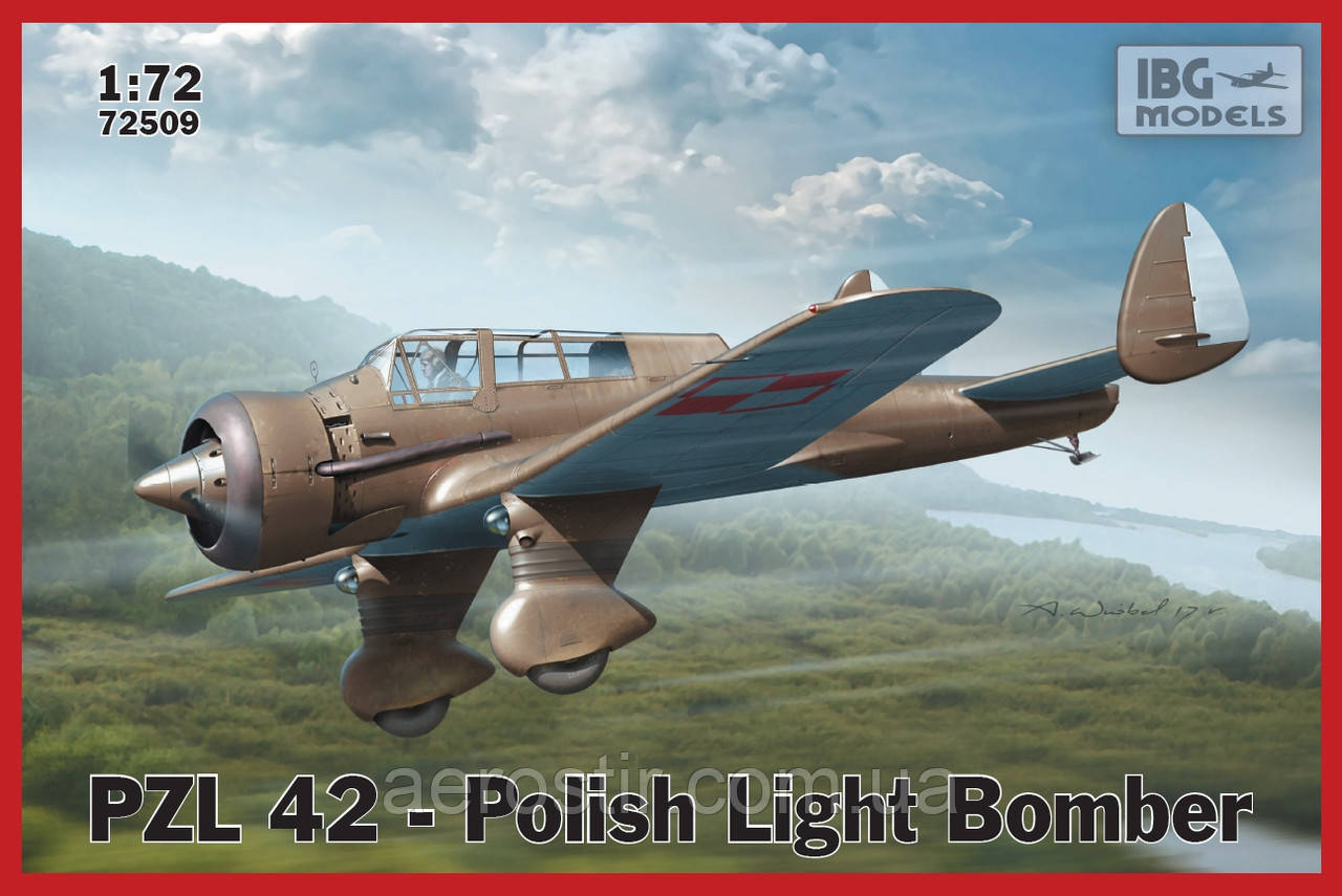 PZL 42 1/72 IBG 72509, фото 1