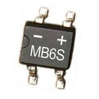 Диодный мост MB6S, 0.5A 600V, SOP4