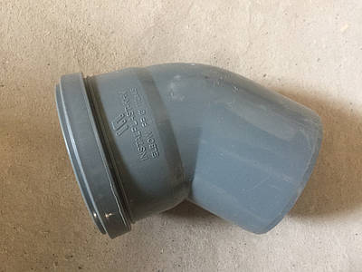 каналізаційний куточок 45 градусів Інсталпласт