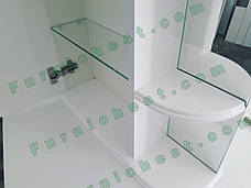 Дзеркальна шафа для ванної кімнати Базис 50-01 лівий ПІК, фото 2