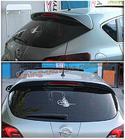 Спойлер без стопа под покраску на Opel Astra J 2009-2015