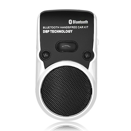 Хендс фрі автомобільний Bluetooth "вільні руки" на сонячній батареї автономний KKMOON solar hands free V5