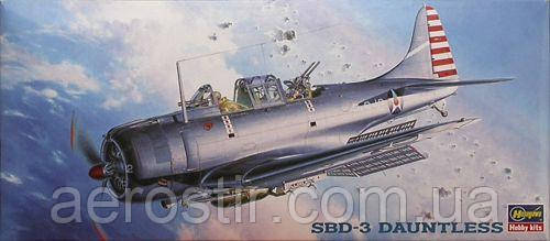 SBD-3 DAUNTLESS 1/72 HASEGAWA 51329