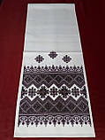 Рушник ритуальний на хрест орнамент з позолотою 150х30 мм, фото 2