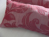 Комплект подушок рожеві завитки, 2 шт. 20х40 см, фото 2