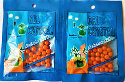 Кульки, що ростуть у воді. Кульки орбіз у пакетику 10 грамів оранж. Гігант.
