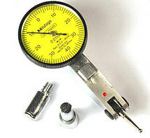 Індикатор важільний, точність 0,01 мм, (шкала 0-40 мм)