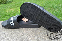 Чоловічі шльопанцы Supreme Slide Black, фото 6