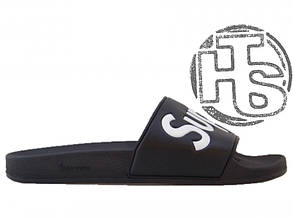 Чоловічі шльопанцы Supreme Slide Black