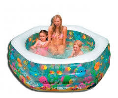 Дитячий надувний басейн Intex 56493 Океанський риф