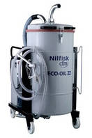 Nilfisk ECOIL 22 — промисловий пилосос для металообробної промисловості