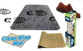 Всмоктуючий придверні килимок Clean Step Mat