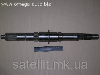 Вал вторинний ГАЗ 3309,ВАЛДАЙ (пр-во ГАЗ), 33104-1701105