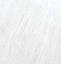 Турецька пряжа для в'язання нитки Alize KID ROYAL 50 (Кід Рояль 50) Кід мохер білий 55, фото 3