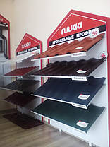 Фінська черепиця | RUUKKI Adamante | RR 750 | теракотовый | 0.5 PURALmat | Ruukki 50 plus, фото 5