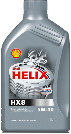 Моторне масло Shell Helix HX8 5w40 1л SN/CF A3/B4