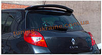 Спойлер на скло під фарбування на Renault Clio 3 2005-2012