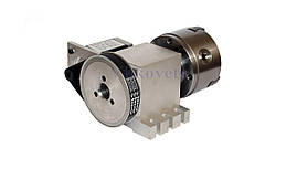 Поворотна вісь 100мм 6:1 К11 Nema23 3-кулачковий патрон, на ремені, фото 3