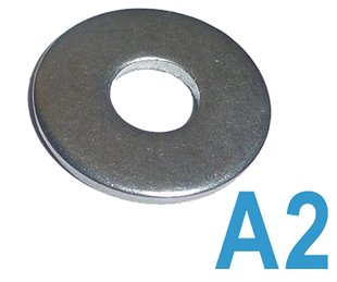 Шайба нержавіюча плоска збільшена DIN 9021