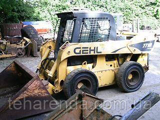 Мінінавантажувач GEHL 7710 із суцільнолитими шинами (типу бобкет, Bobcat), фото 1