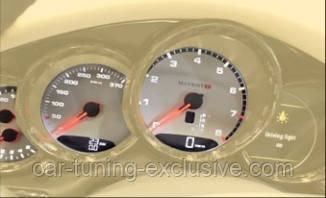 MANSORY speedometer display for Porsche Macan