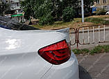 Задній спойлер Bmw 5 F10 (ліп спойлер на Бмв 5 Ф10), фото 4