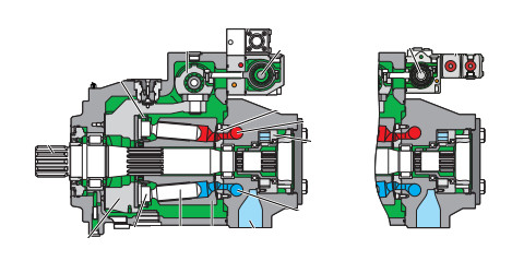 Регульовані насосы Bosch Rexroth A4CSG - фото 2 - id-p557163117