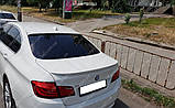 Спойлер на скло Bmw 5 F10 (спойлер на заднє скло Бмв 5 Ф10), фото 5