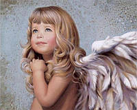 Алмазная живопись Милый ангел DM-152 (40 х 50 см) ТМ Алмазная мозаика