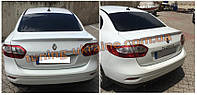 Анатомічний спойлер під фарбування на Renault Fluence 2009-2012