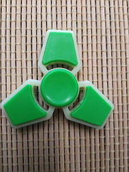 Spinner Спінер потрійний зелений/білий