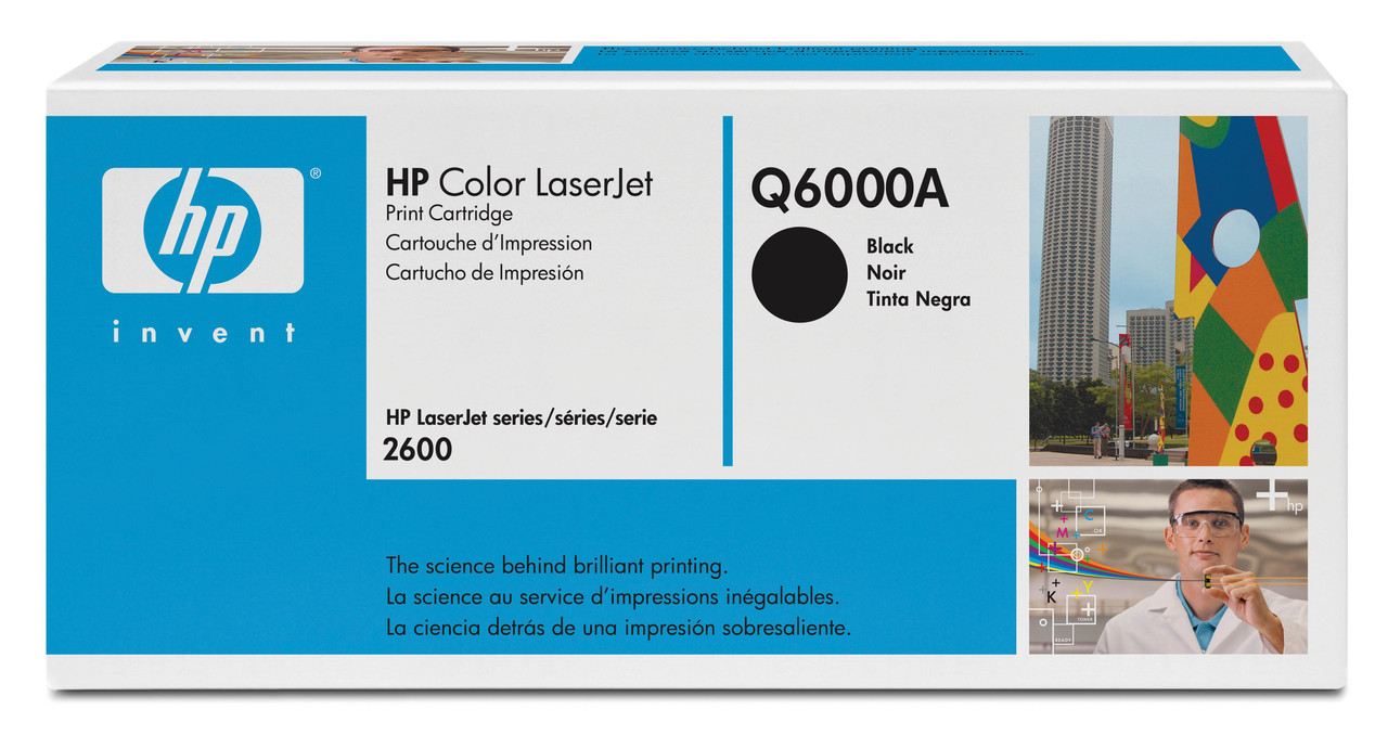 HP Q6000A (124A black) для CLJ 1600/2600/2605/ CM1015/ CM1017