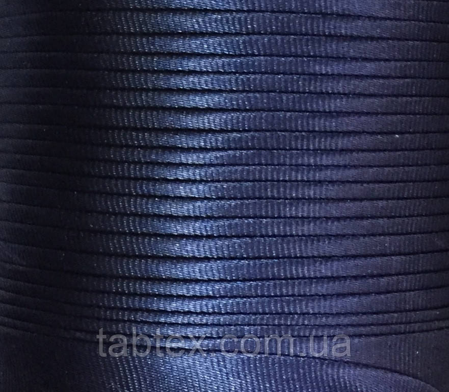 Коса Бейка "Kotex"№8097 (т. синій) атласна 110 ярд. (100,60 м)
