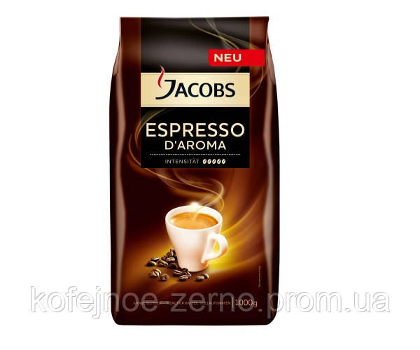 Кава Jacobs Espresso d Aroma зерно 1 кг