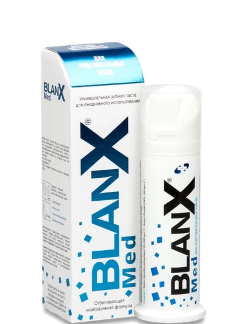 

Зубна паста відбілююча BlanX Med "Для чутливих зубів" 75 мл