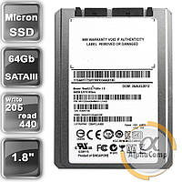 Накопичувач SSD 1.8" 64 GB Micron RealSSD P400E (SATAIII) БУ