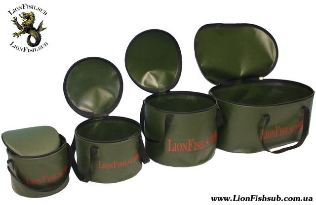 Складное, Герметичное Ведро для Замешивания Рыболовного Корма от производителя LionFish.sub