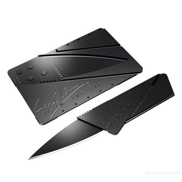Ніж — кредитка cardsharp, супер гострий, неймовірно легкий