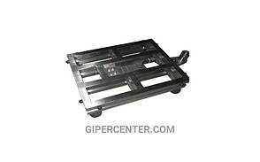 Товарні підлогові ваги ЗЕВСTM неіржавкого виконання A12ESS до 600 кг (600х800 мм), фото 4