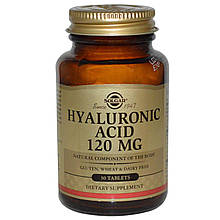 Hyaluronic Acid 120 mg Solgar 30 Tabs