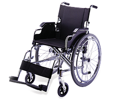 Інвалідний візок механічний із фіксованою підставкою для ніг 