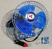 Вентилятор автомобільний 24Вольт на кронштейні (D = 15 cm, 6") CF-612