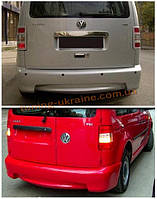 Задній бампер під фарбування на Volkswagen Caddy 1996-2004
