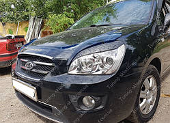 Вії Кіа Каренс 3 (реснички на передні фари Kia Carens 3)