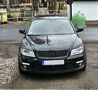 Реснички на фары Skoda Octavia A5 2009-2013