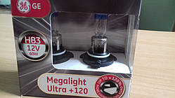 Megalight Ultra НВ3 +120% General Electric- на 120% більше світла (Угорщина) (ціна за дві лампи)
