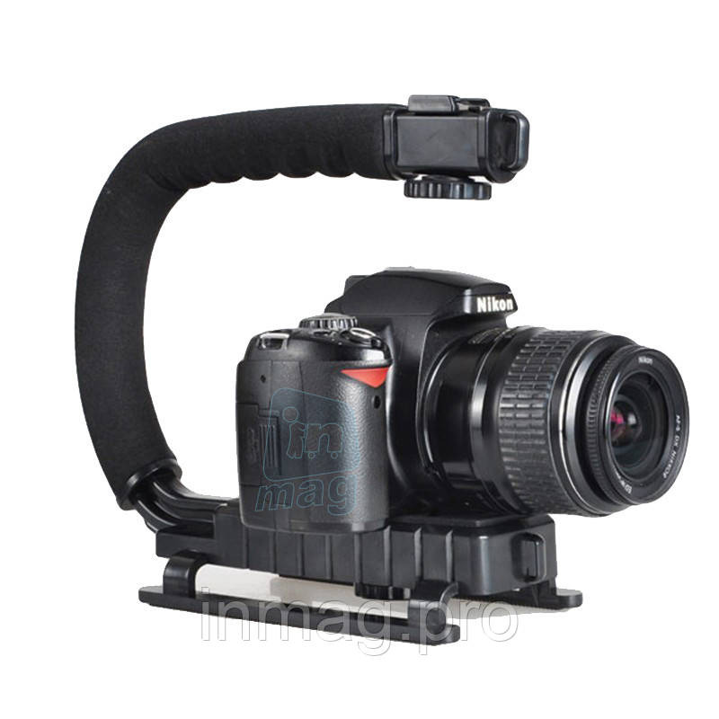 Стабилизационная ручка для видеокамер и фотоаппаратов Alitek U-Grip. - фото 1 - id-p32730014