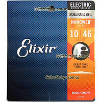 Струны Elixir 12052 Nanoweb Light 10-46